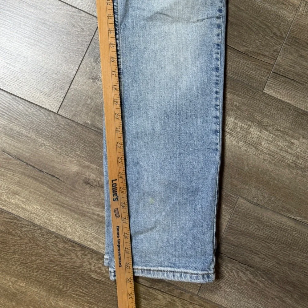 Levis 511 Slim Fit Jeans Mens 34x32 Light Wash Blue Denim 04511-5236